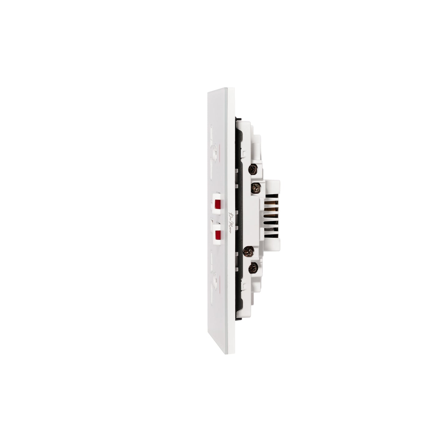 Double MF Socket 13A – USB + Type-C (5V 2.1A) – Ultra Thin Acrylic Glass