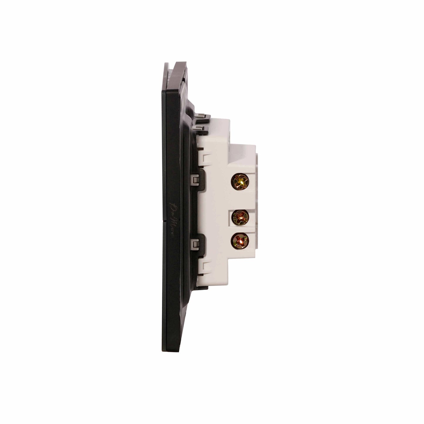 2 Gang 1 Way Momentary Switch – Ultra Thin Acrylic Glass