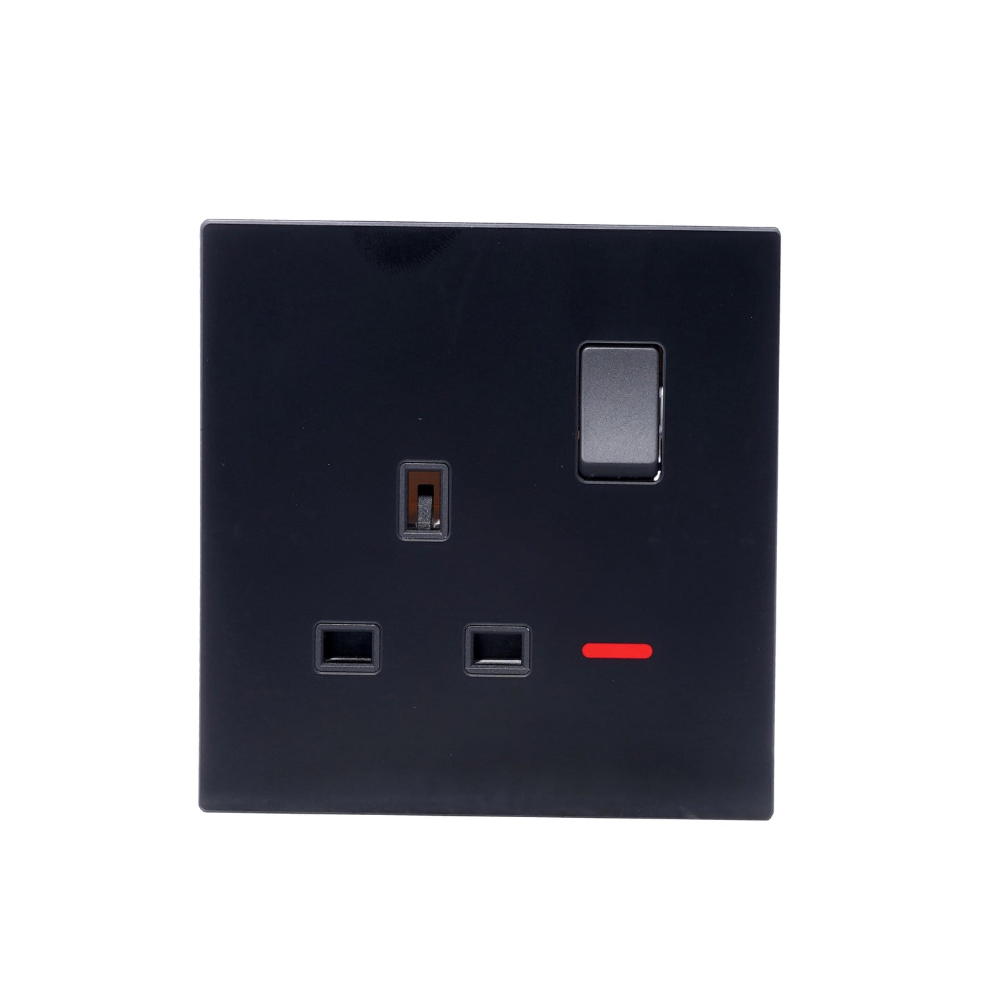Single UK Socket 13A – Ultra Thin Acrylic Glass