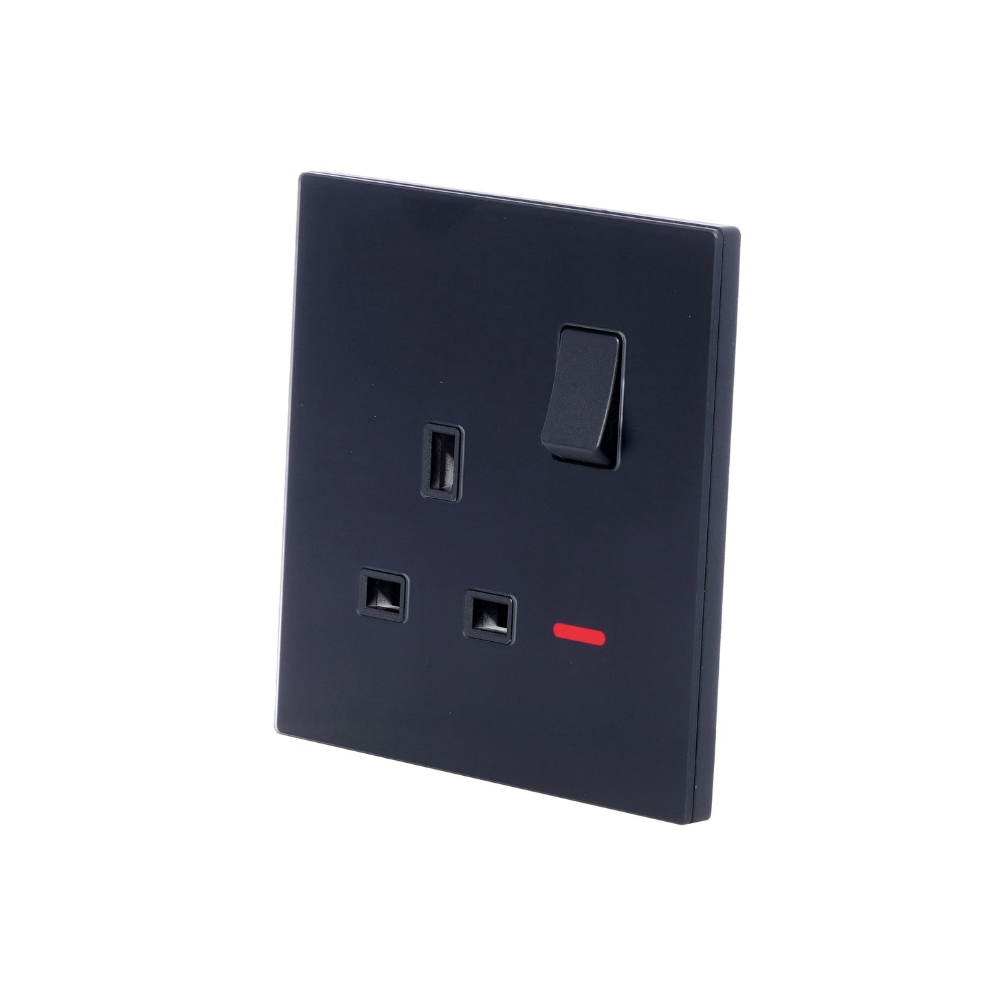 Single UK Socket 13A – Ultra Thin Acrylic Glass