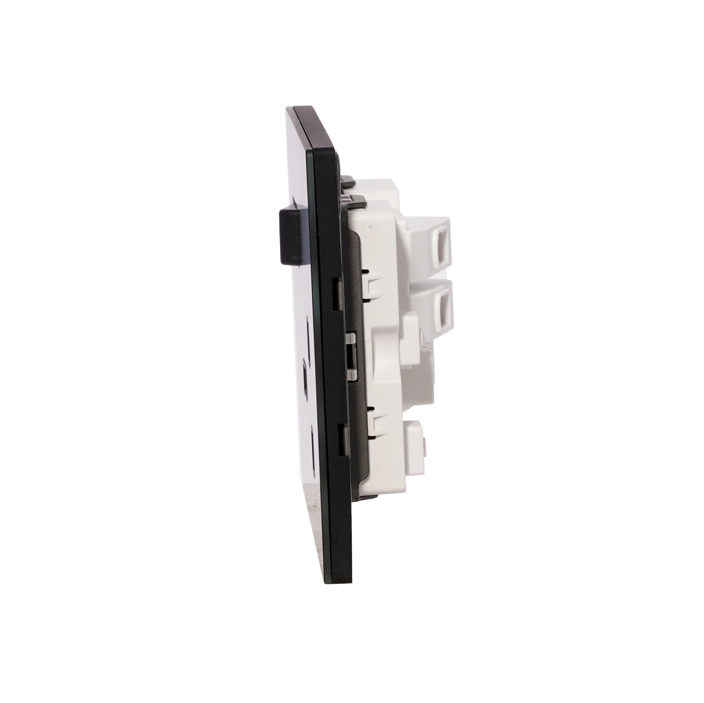 Single UK Socket 13A – Ultra Thin Acrylic Glass