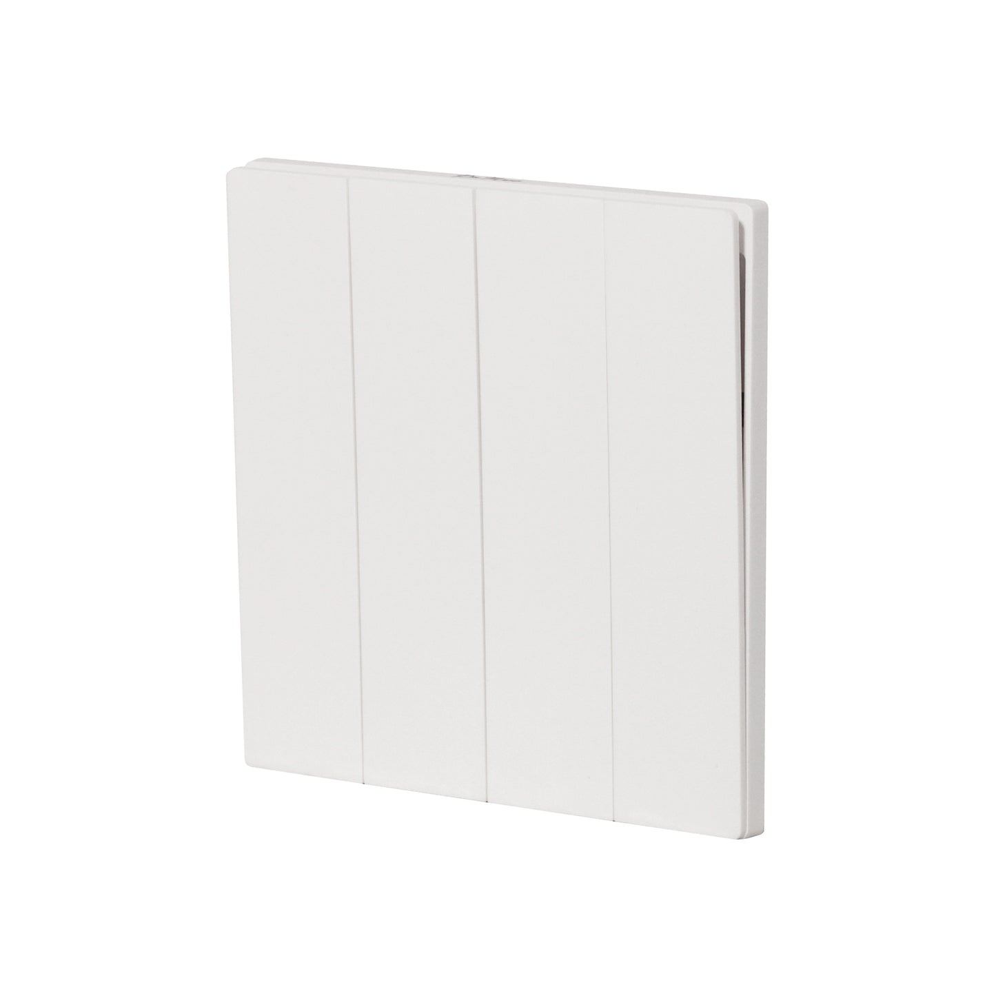 4 Gang 1 Way Switch – Ultra Thin Plastic