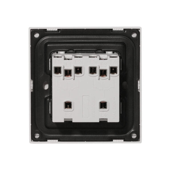 4 Gang 1 Way Switch – Ultra Thin Plastic