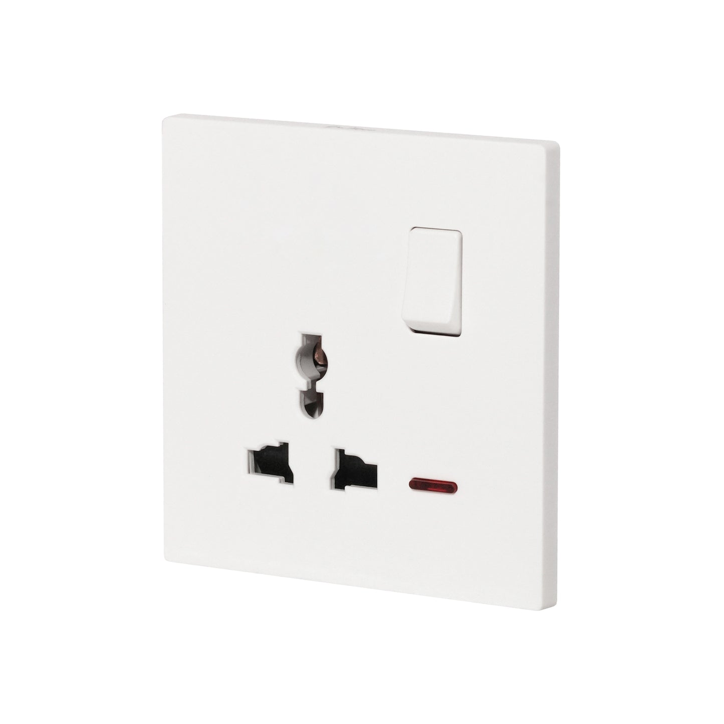 Single MF Socket 13A – Ultra Thin Plastic