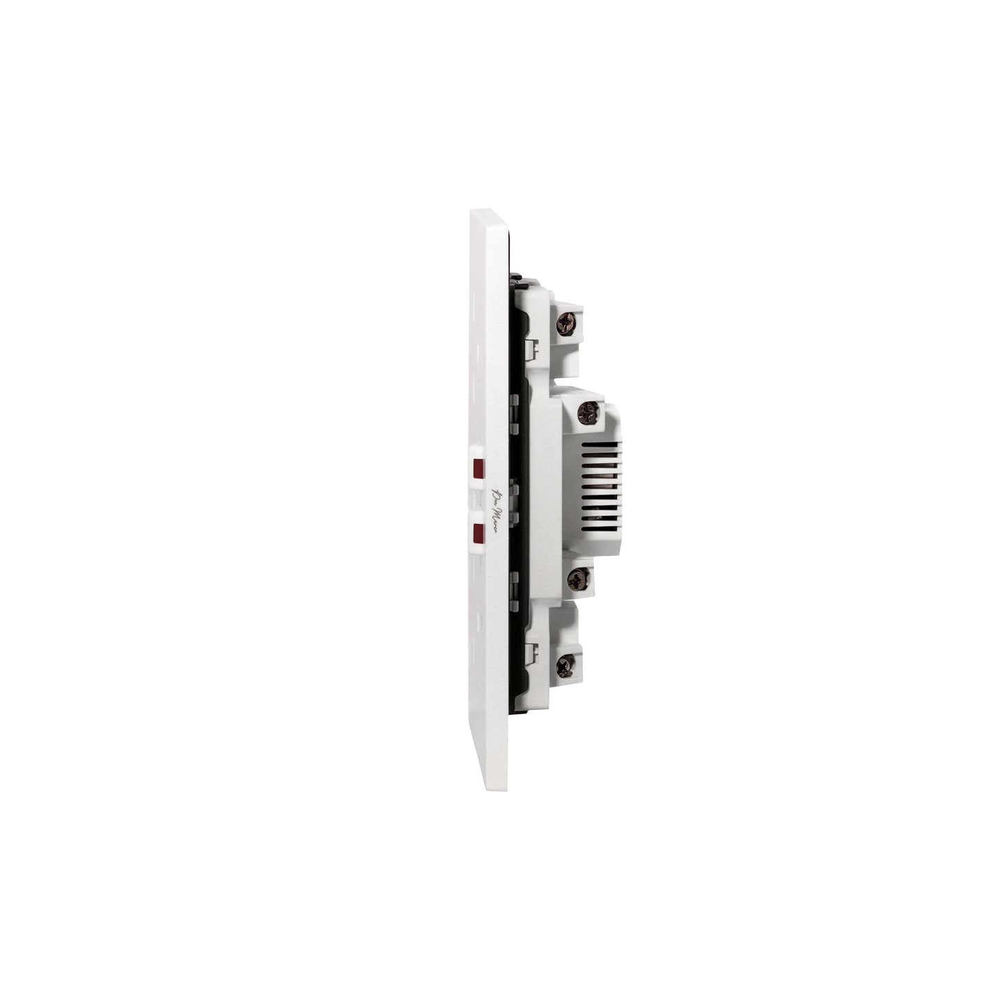 Double UK Socket 13A – Ultra Thin Plastic