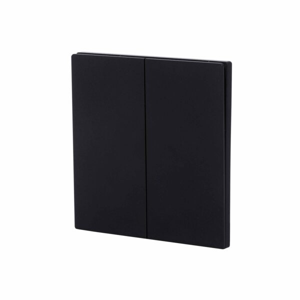 2 Gang 1 Way Switch – Ultra Thin Plastic
