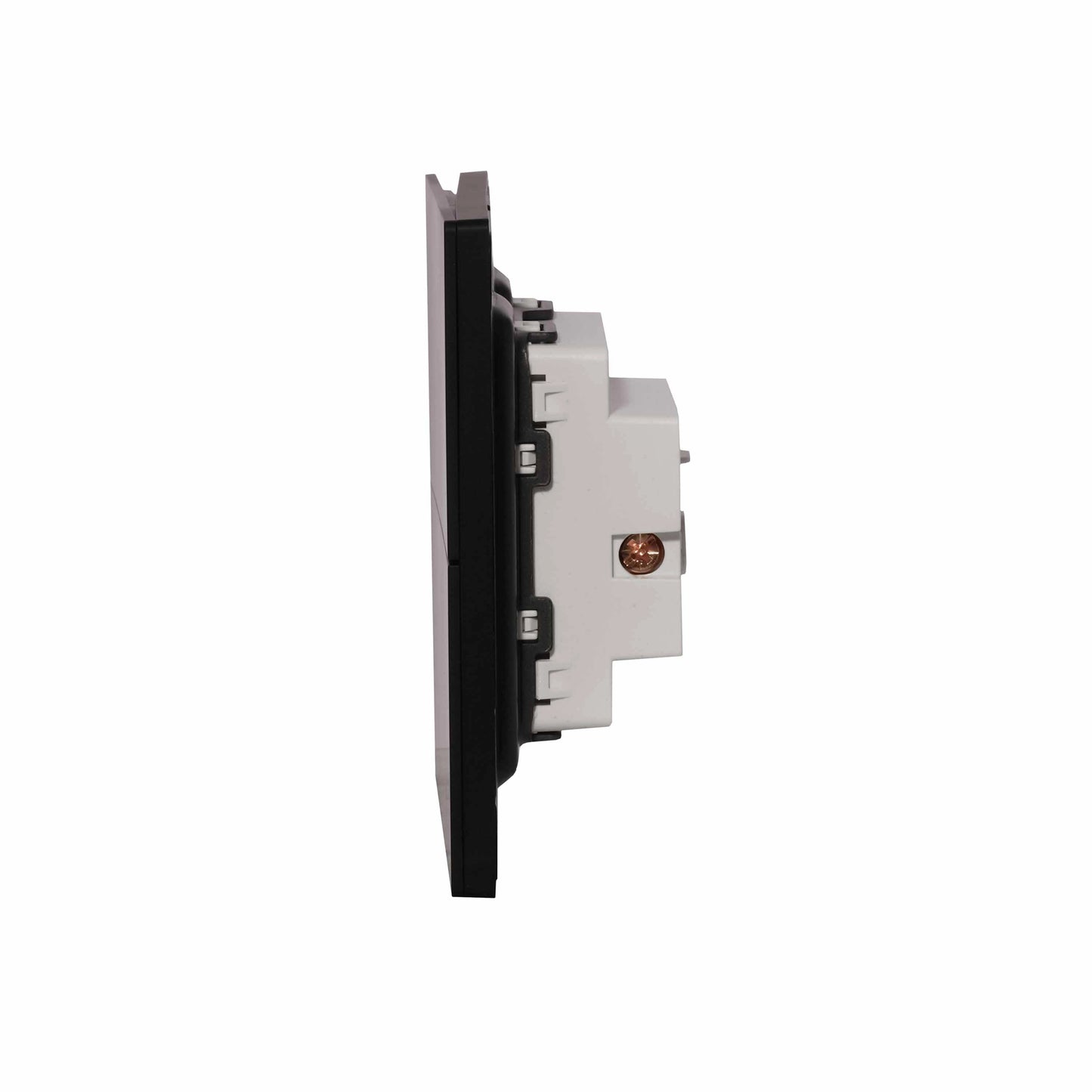 2 Gang 1 Way Switch – Ultra Thin Plastic