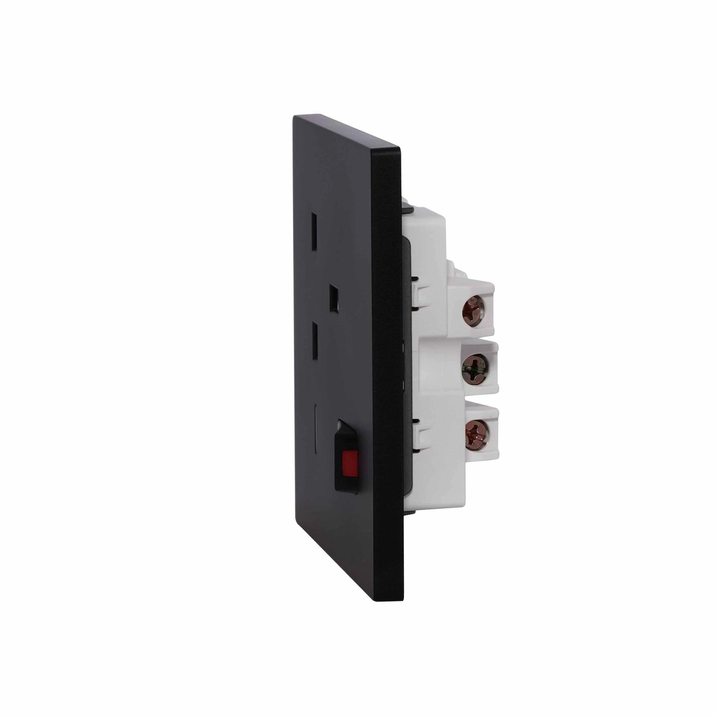 Single UK Socket 13A – Ultra Thin Plastic