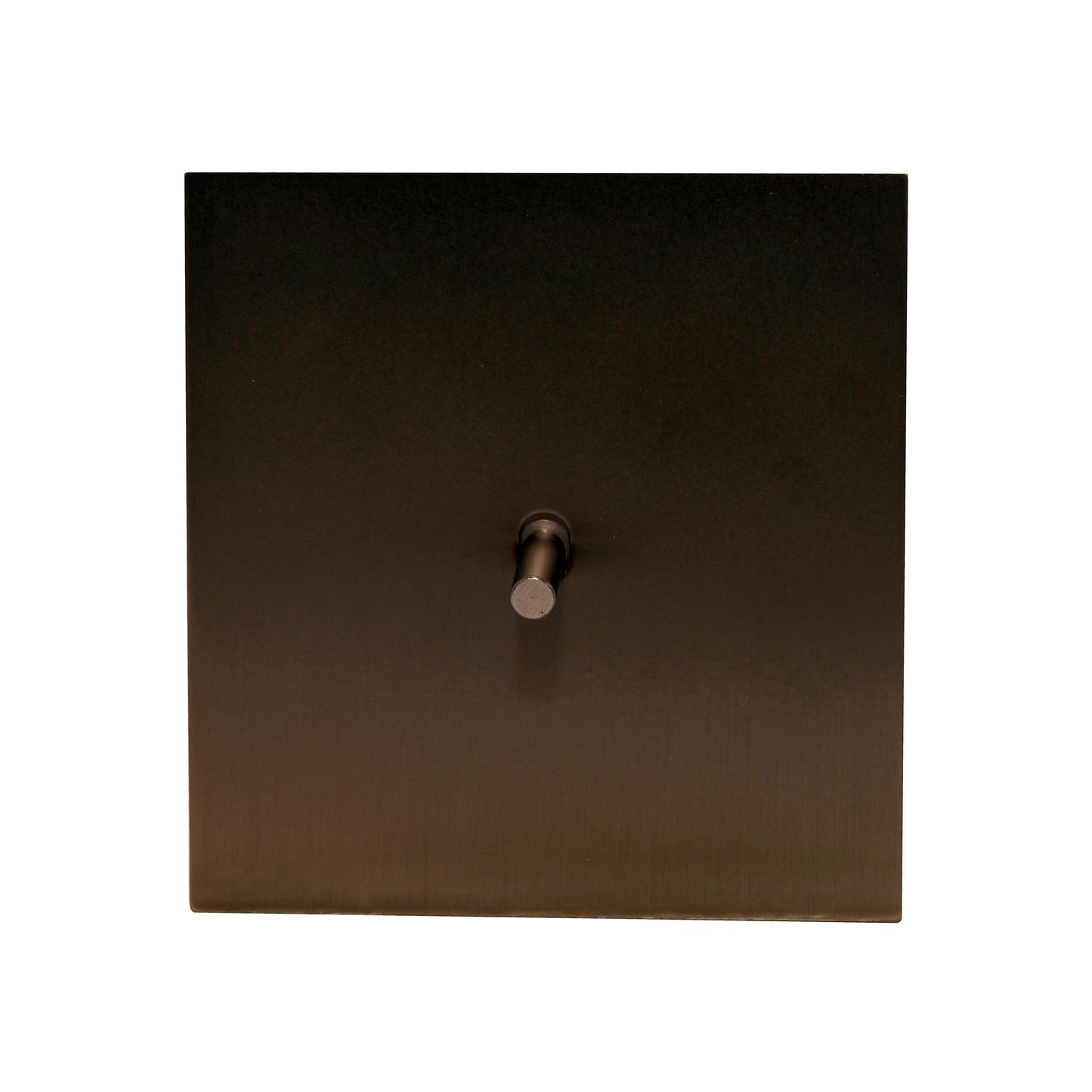 Door Bell Switch - Plain Toggle - Stainless Steel / Copper