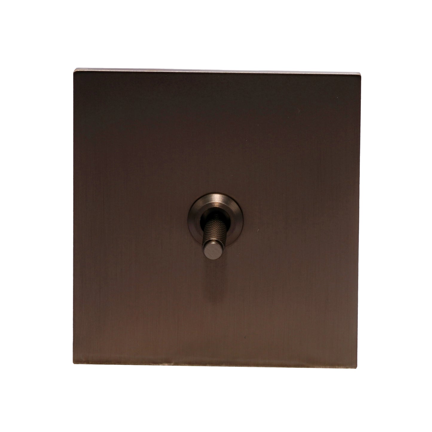 Door Bell Switch – Knurled Toggle – Stainless Steel / Copper