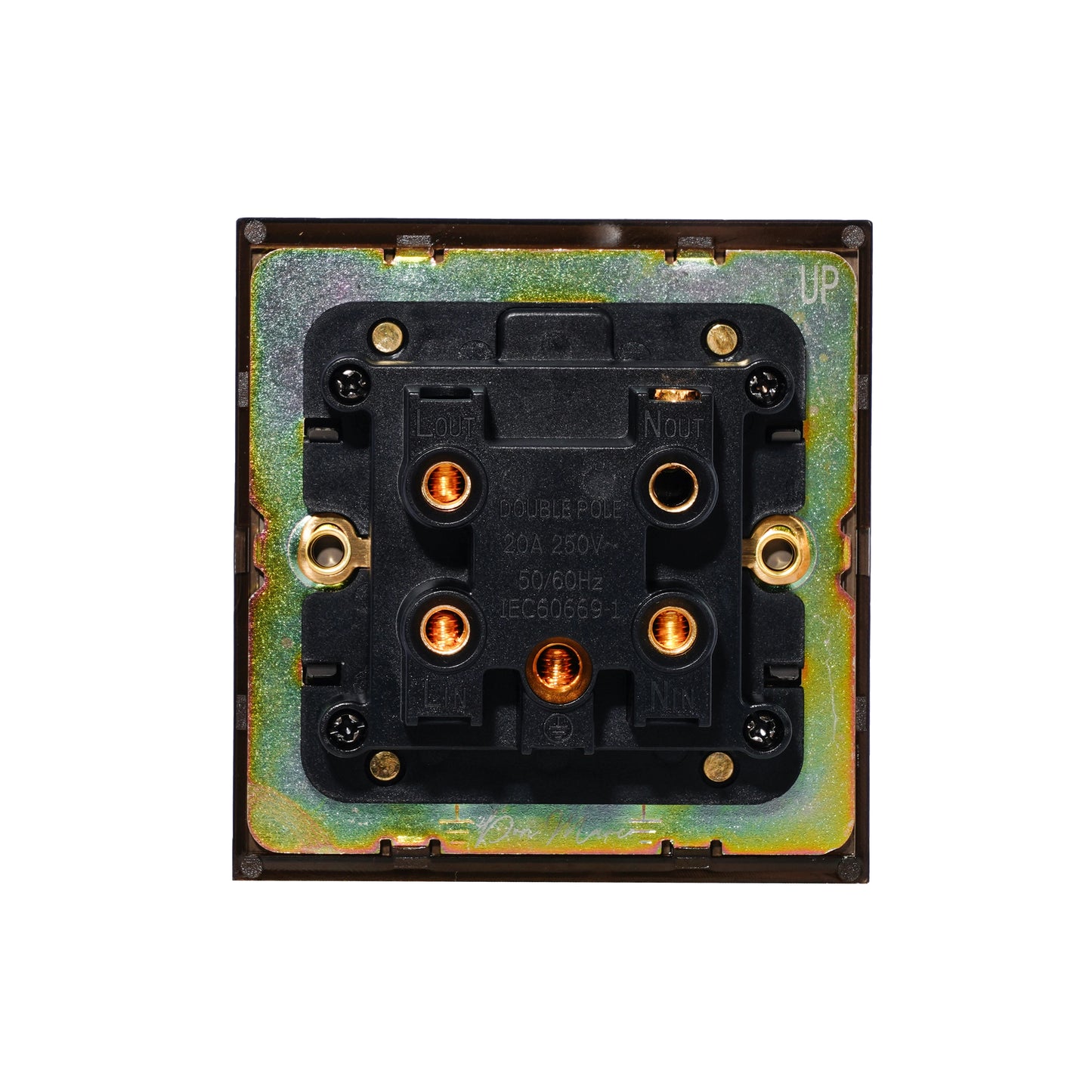 20A Switch – Rocker Button – Stainless Steel