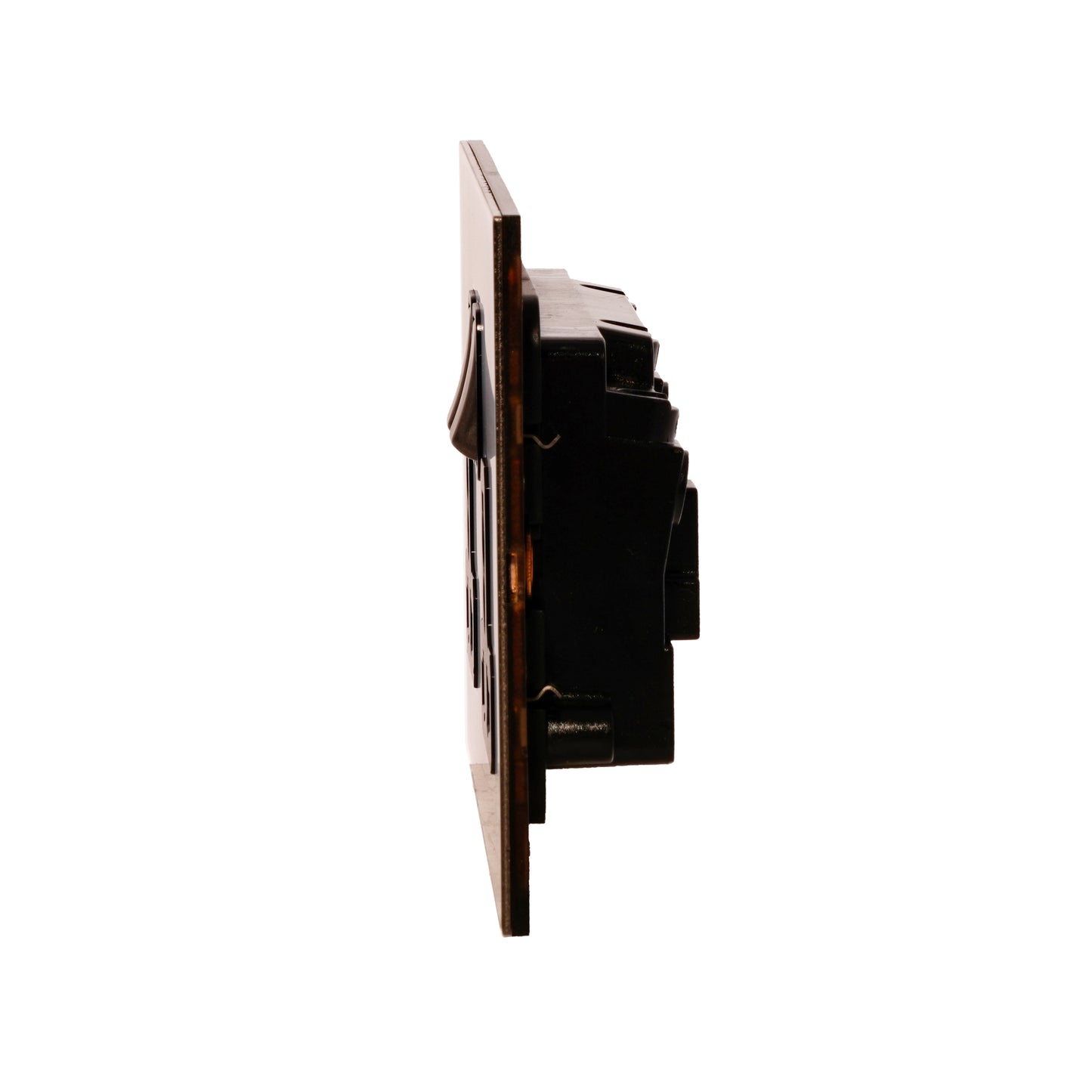 Double MF Socket 13A – On/Off – Stainless Steel