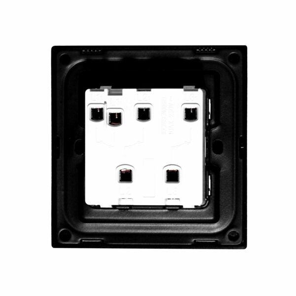 3 Gang 1 Way Switch – Ultra Thin Acrylic Glass