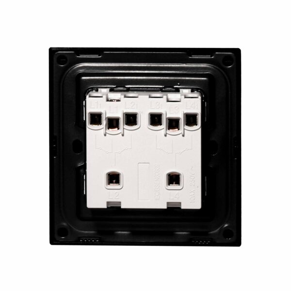 4 Gang 1 Way Switch – Ultra Thin Plastic