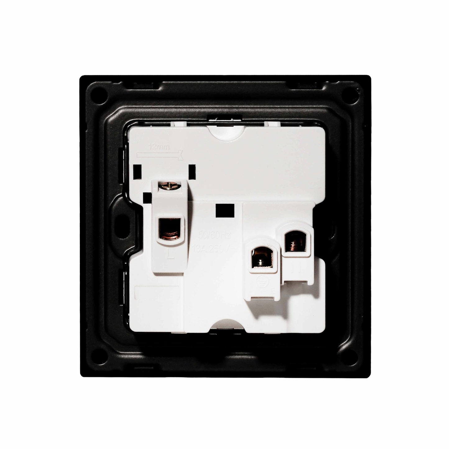 Single MF Socket 13A – Ultra Thin Acrylic Glass