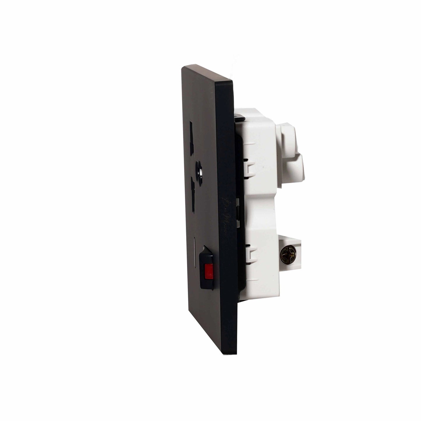 Single MF Socket 13A – Ultra Thin Plastic