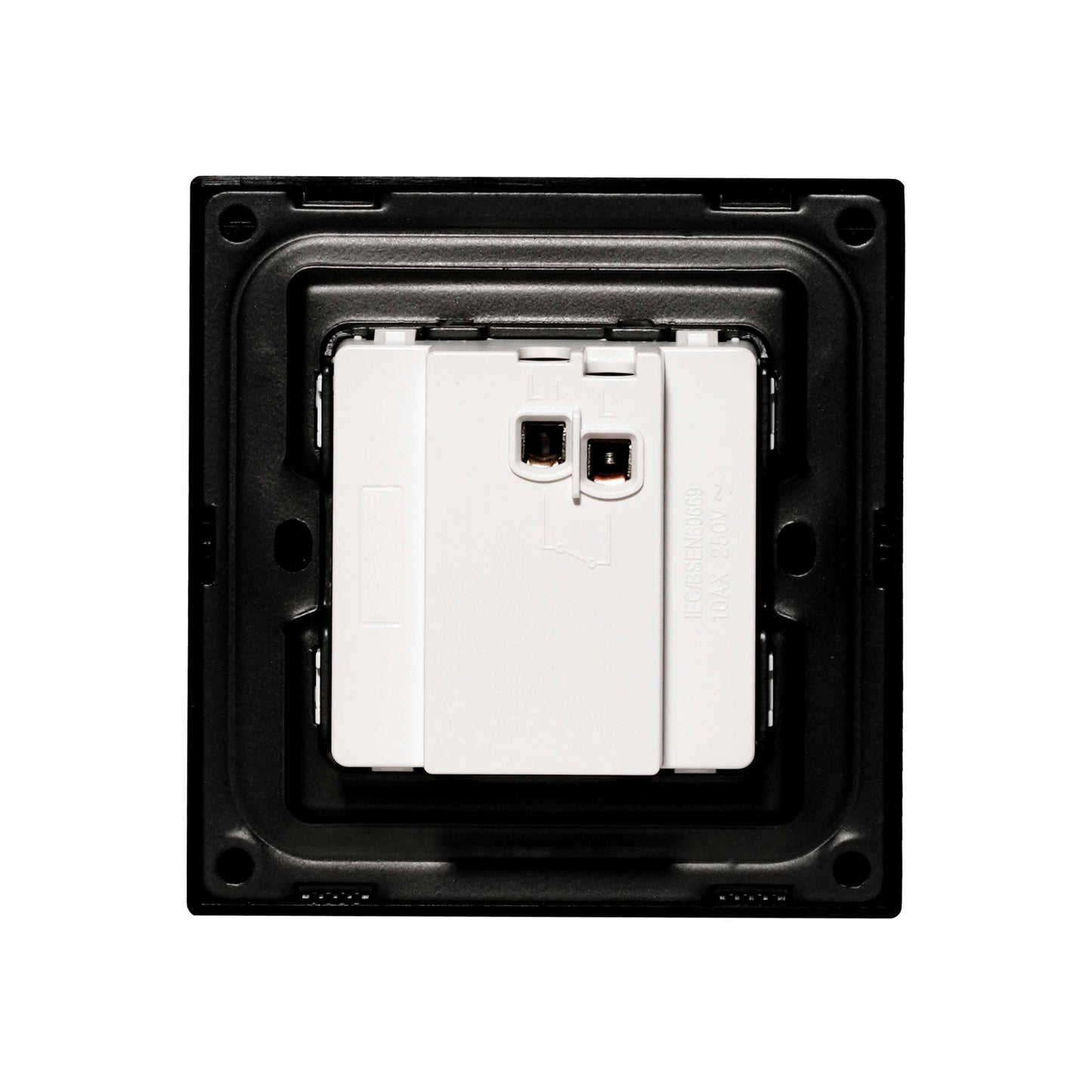 1 Gang 1 Way Momentary Switch – Ultra Thin Acrylic Glass