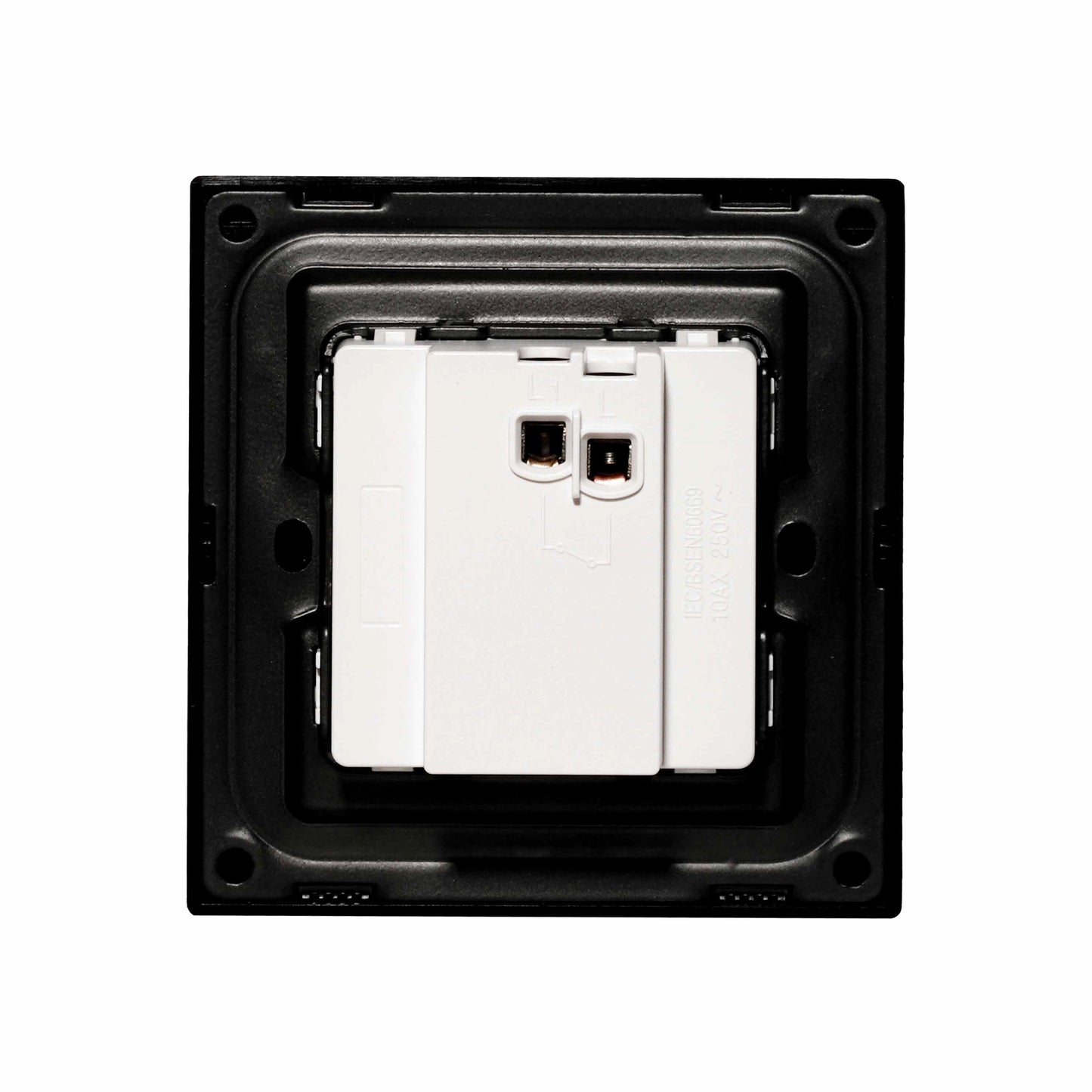 1 Gang 1 Way Switch – Ultra Thin Acrylic Glass