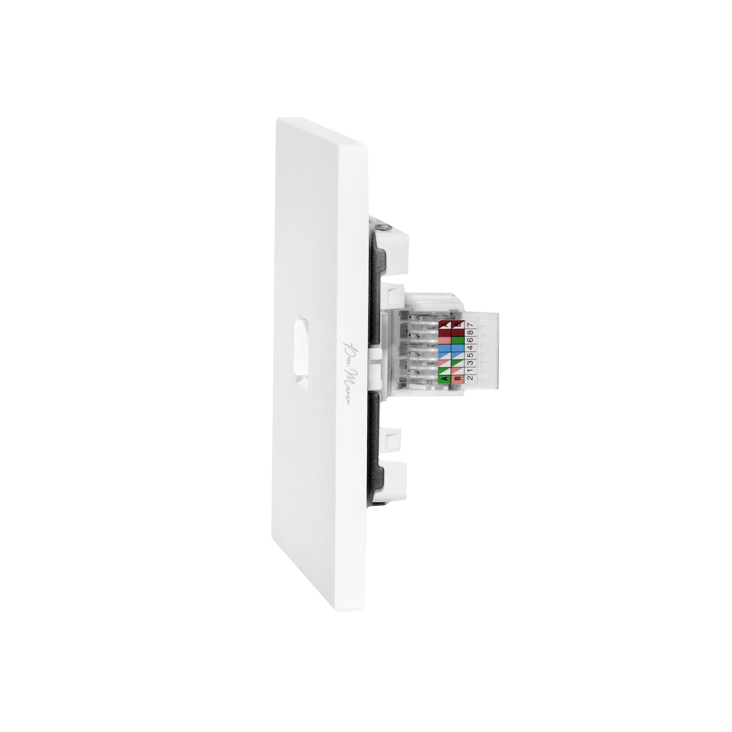Computer Socket – (RJ45/CAT6) – Ultra Thin Plastic