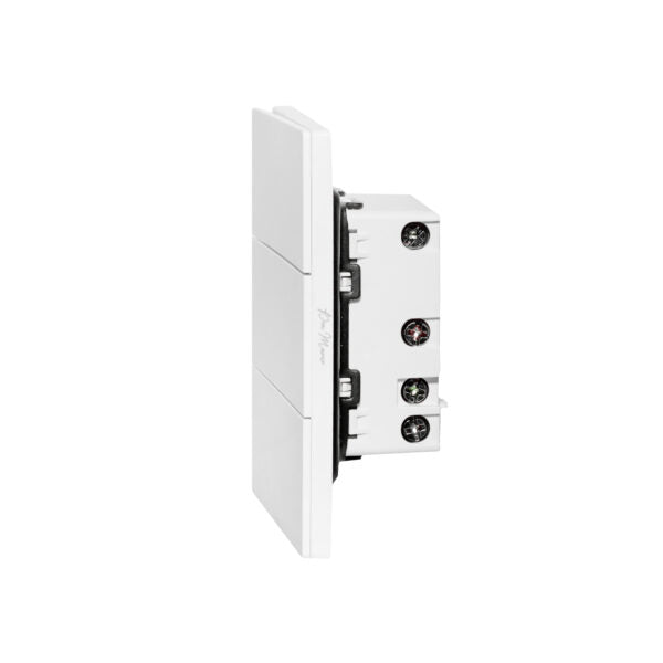 3 Gang 1 Way Switch – Ultra Thin Plastic