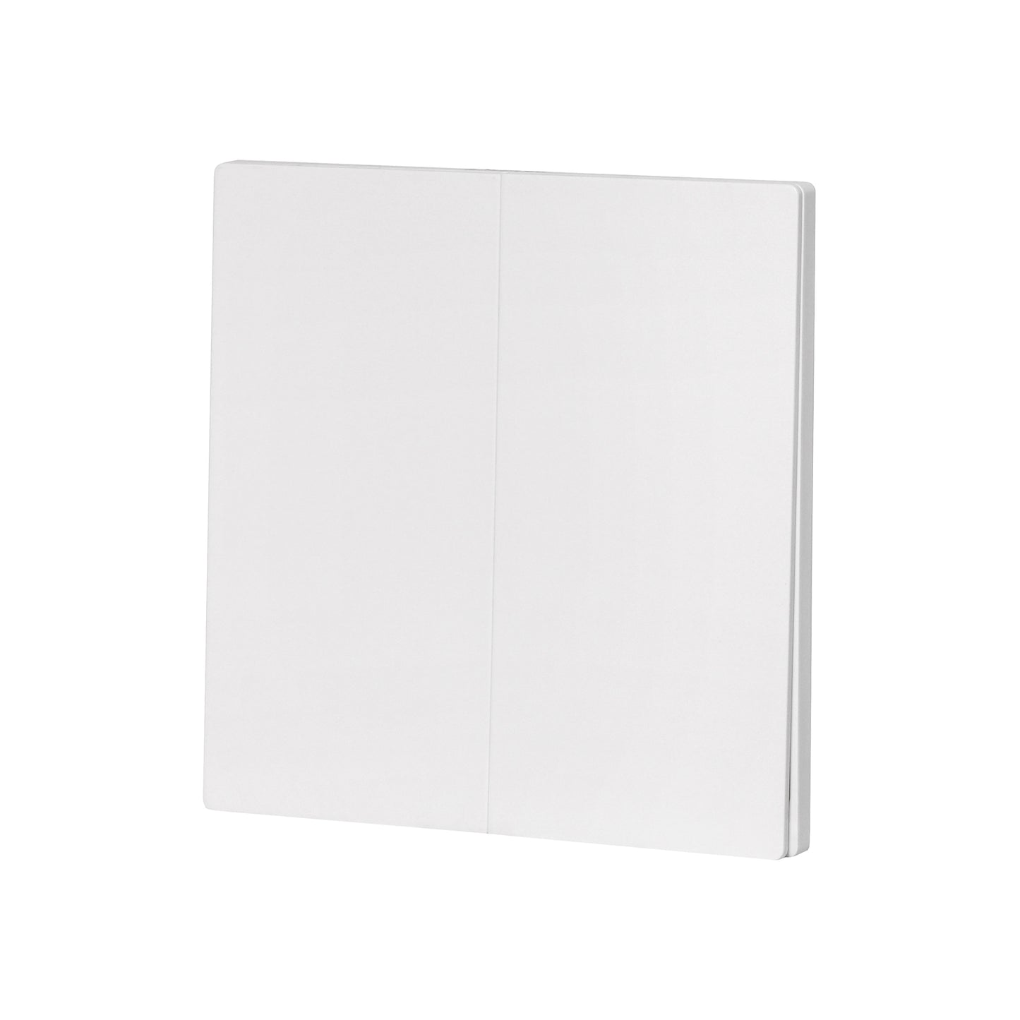 2 Gang 1 Way Switch – Ultra Thin Plastic