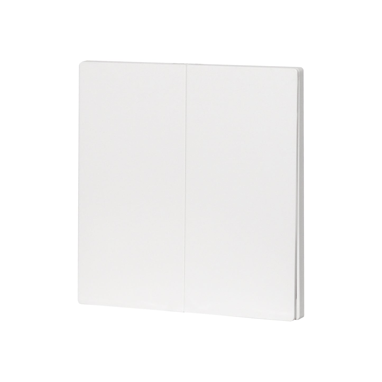 2 Gang 1 Way Switch – Ultra Thin Plastic
