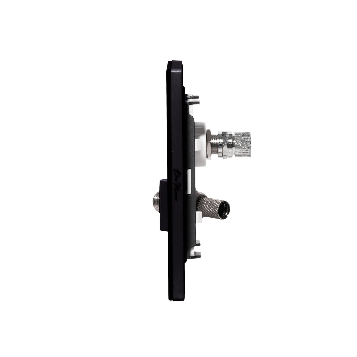 Satellite + TV Socket – Ultra Thin Acrylic Glass