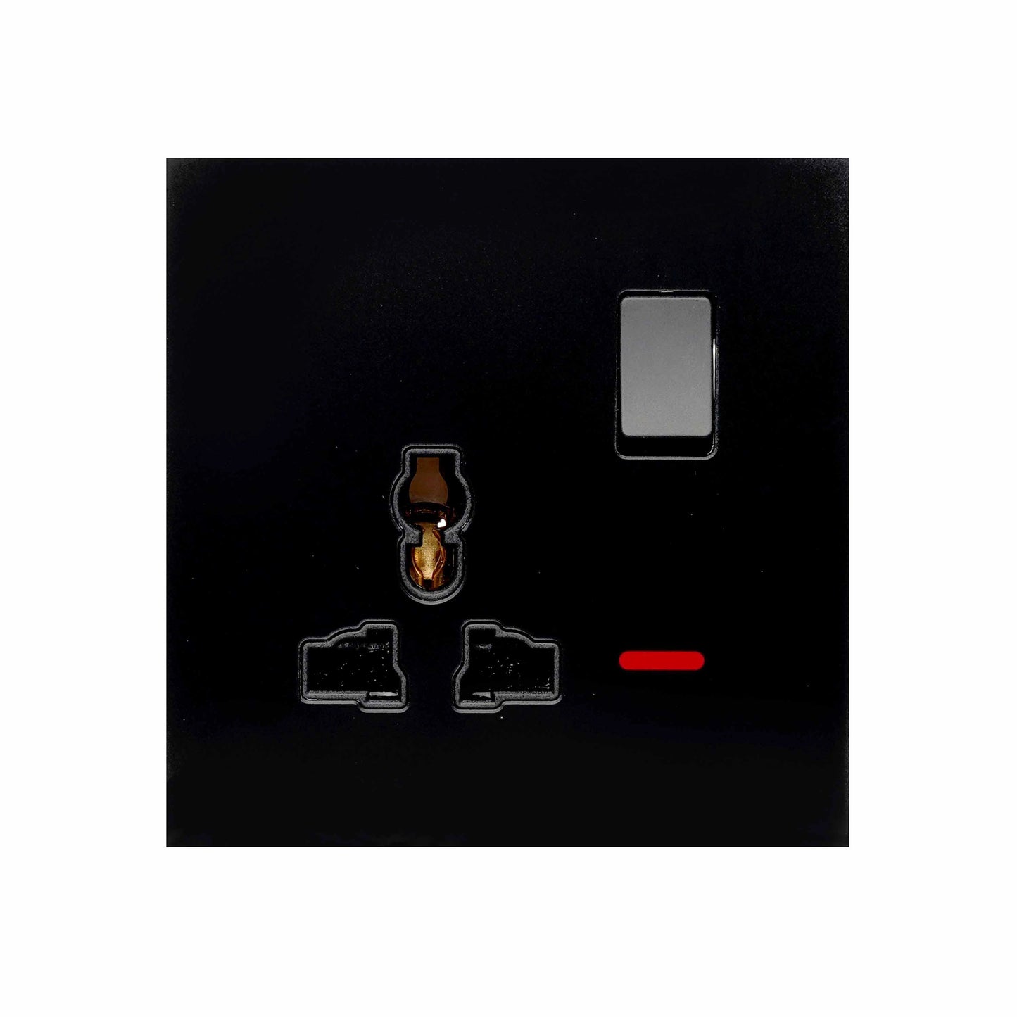 Single MF Socket 13A – Ultra Thin Acrylic Glass