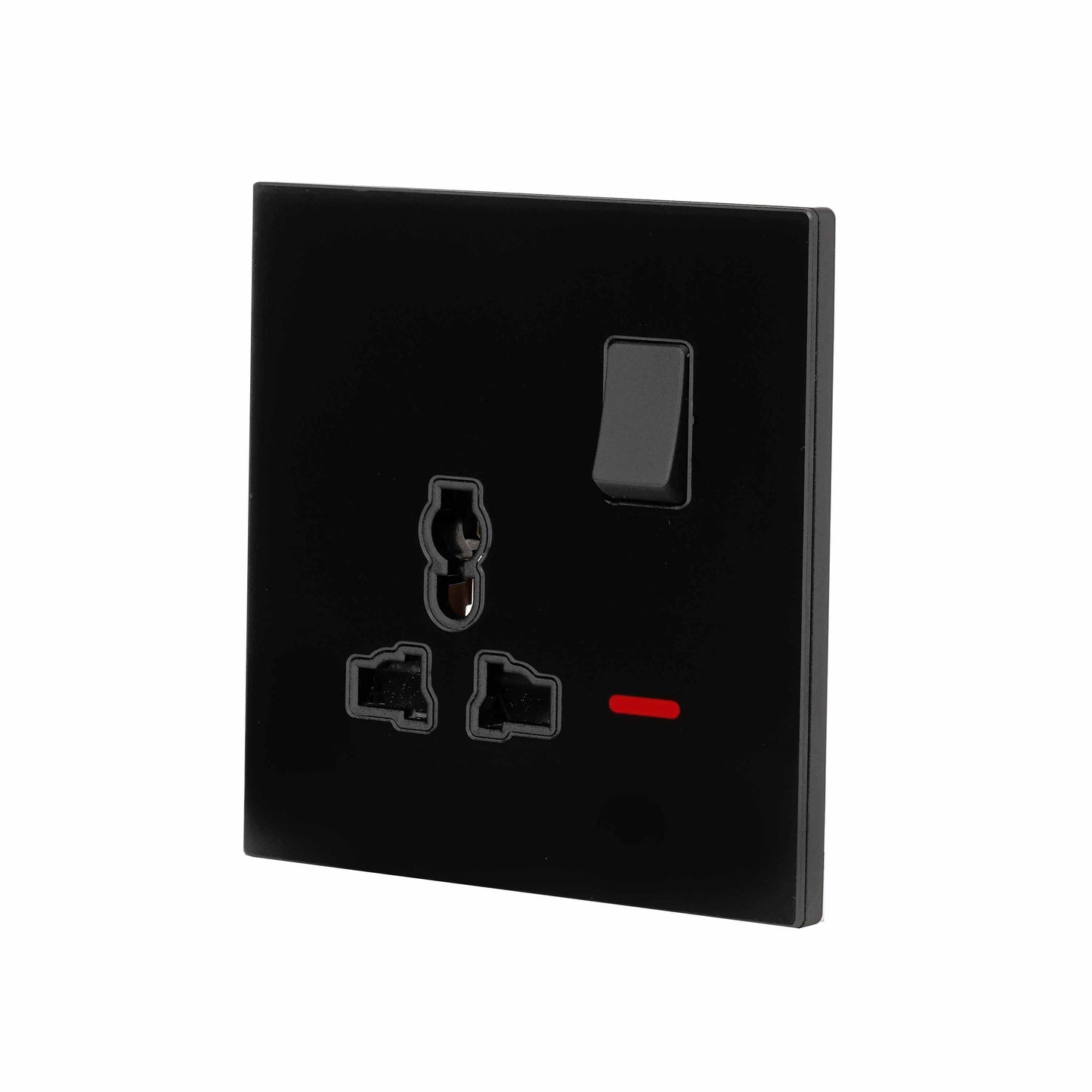 Single MF Socket 13A – Ultra Thin Acrylic Glass