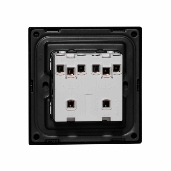 4 Gang 1 Way Switch – Ultra Thin Acrylic Glass