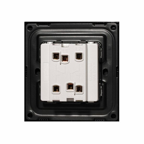 2 Gang 2 Way Switch – Ultra Thin Acrylic Glass