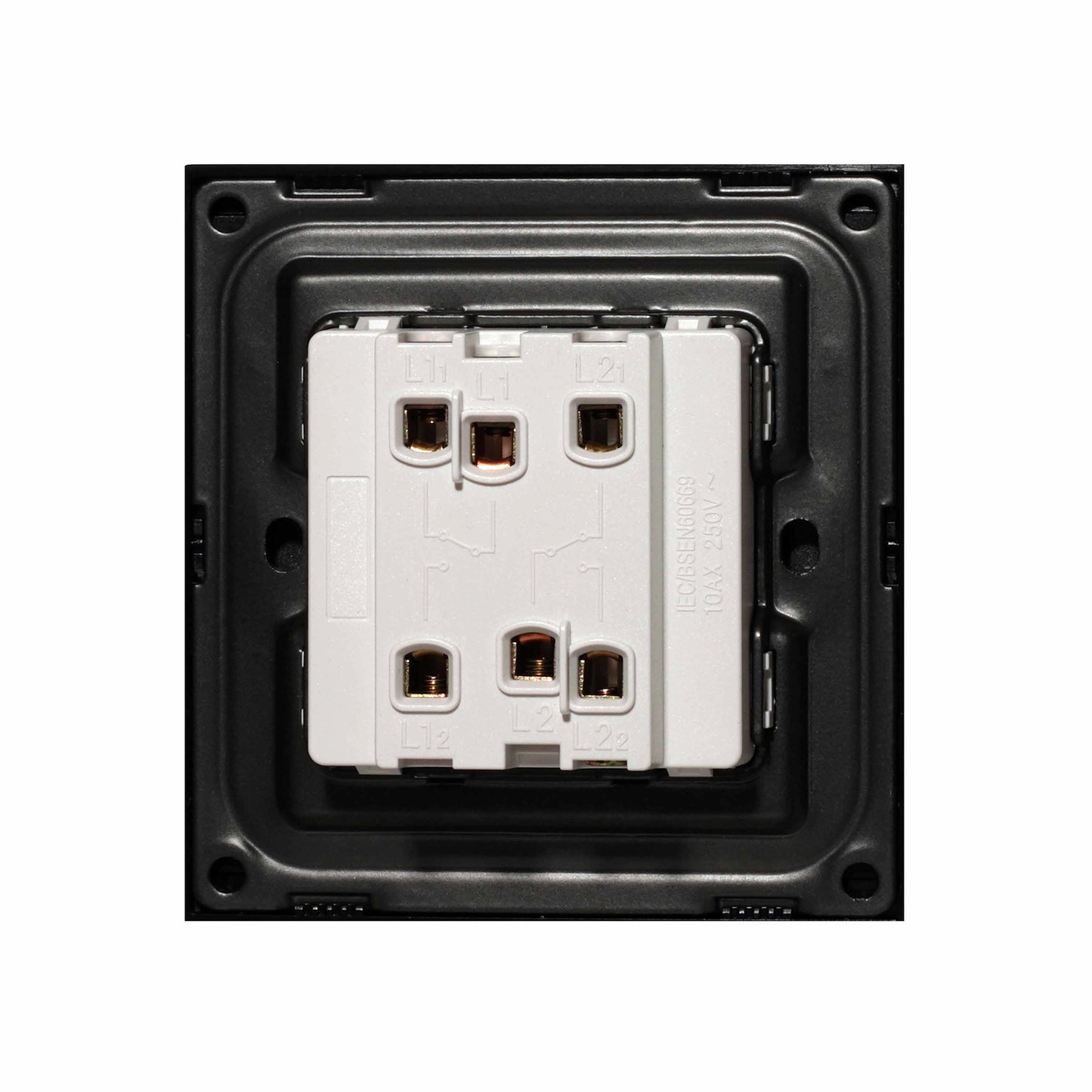 1 Gang Intermediate Switch – Ultra Thin Acrylic Glass