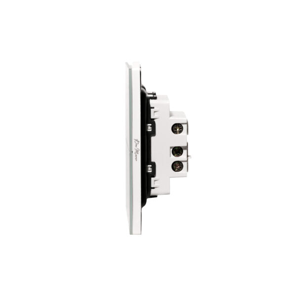2 Gang 1 Way Momentary Switch – Ultra Thin Acrylic Glass