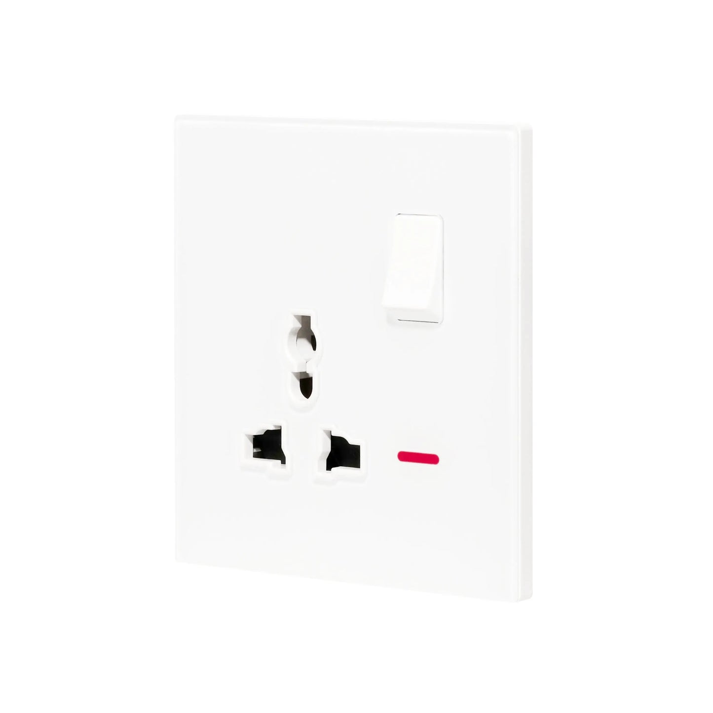 Single MF Socket 13A – Ultra Thin Acrylic Glass