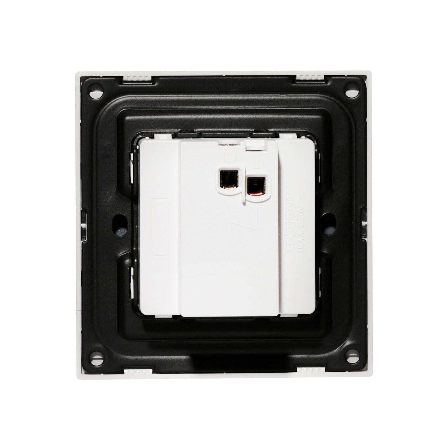 1 Gang 1 Way Switch – Ultra Thin Acrylic Glass