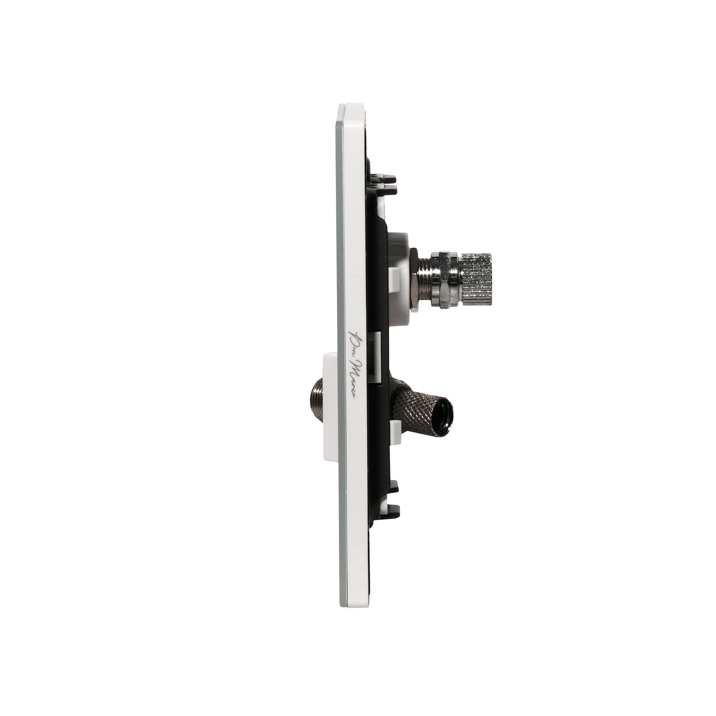Satellite + TV Socket – Ultra Thin Acrylic Glass