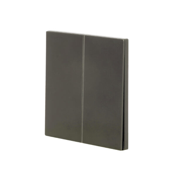 2 Gang 1 Way Momentary Switch – Ultra Thin Acrylic Glass