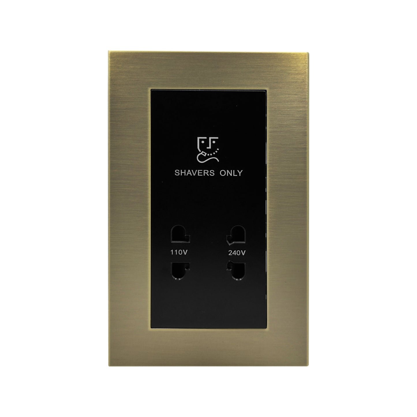 Shaver Socket 3x6 - Stainless Steel