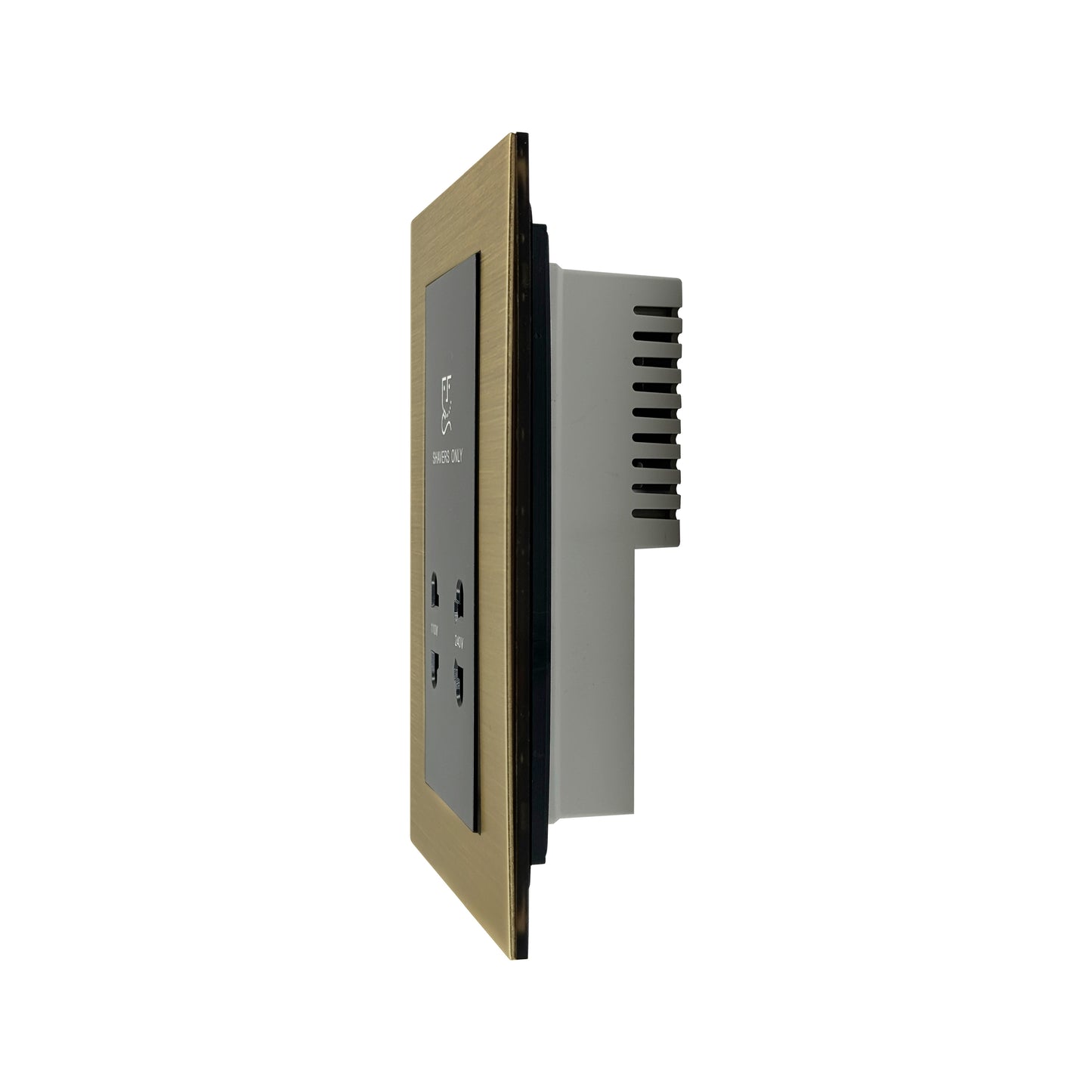 Shaver Socket 3x6 - Stainless Steel