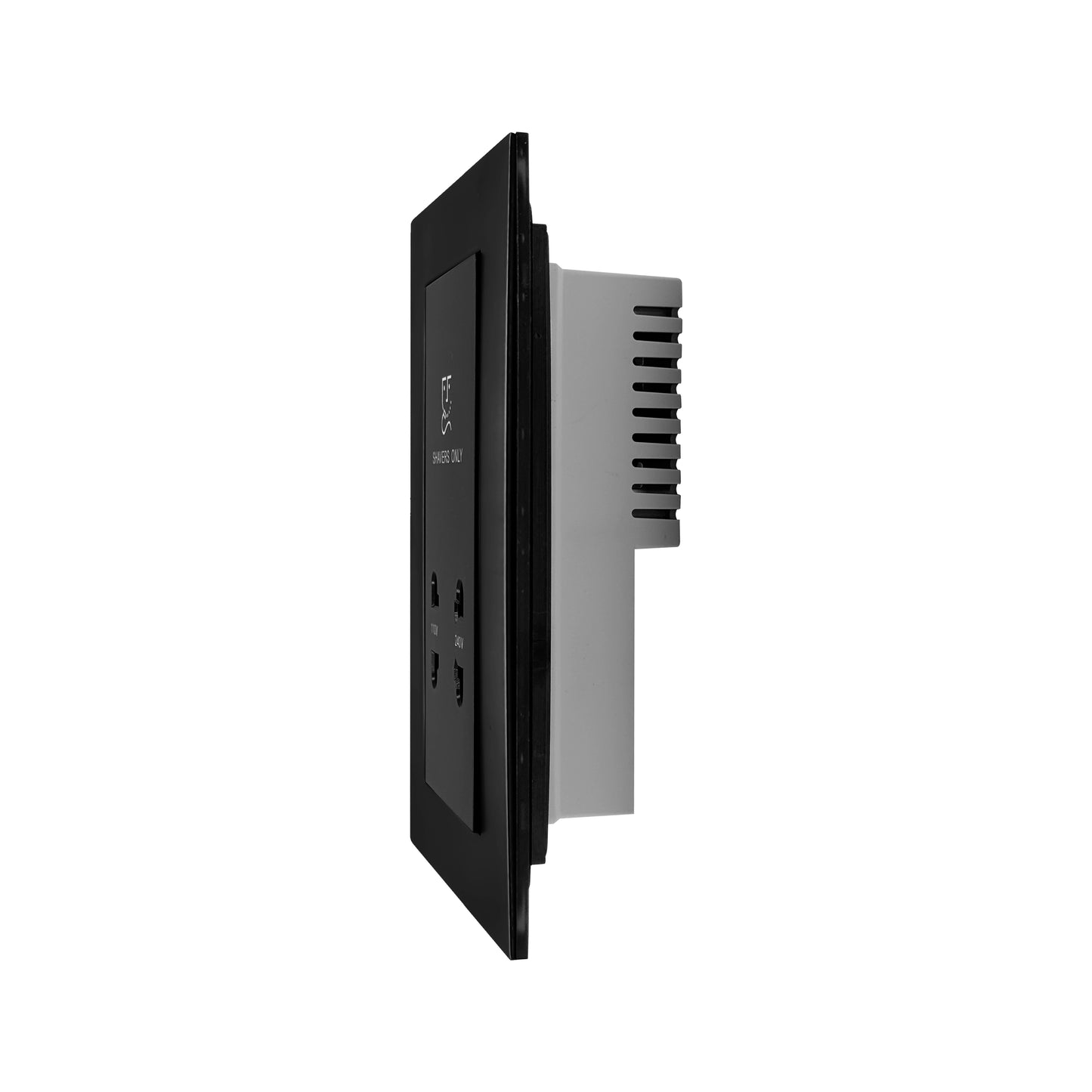Shaver Socket 3x6 - Stainless Steel
