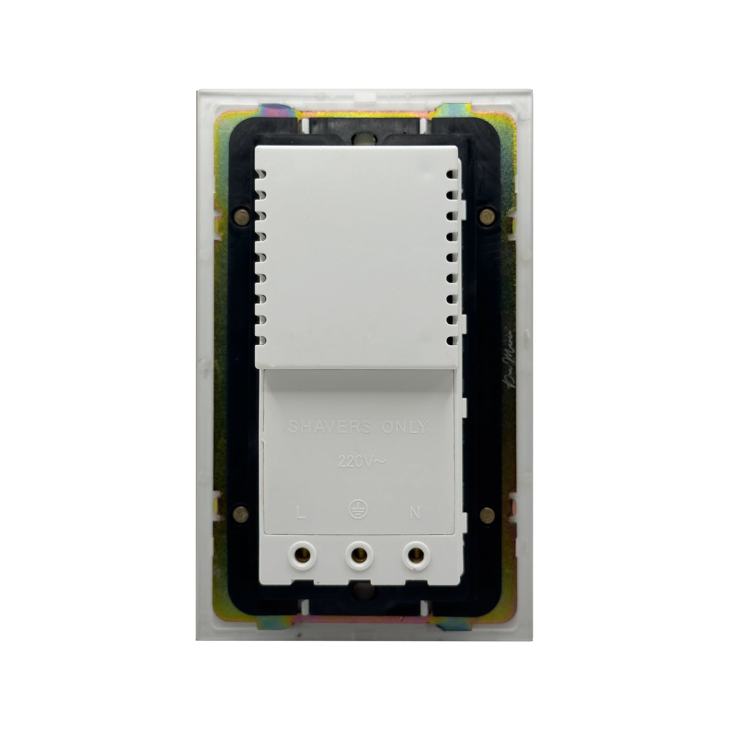Shaver Socket 3x6 - Stainless Steel