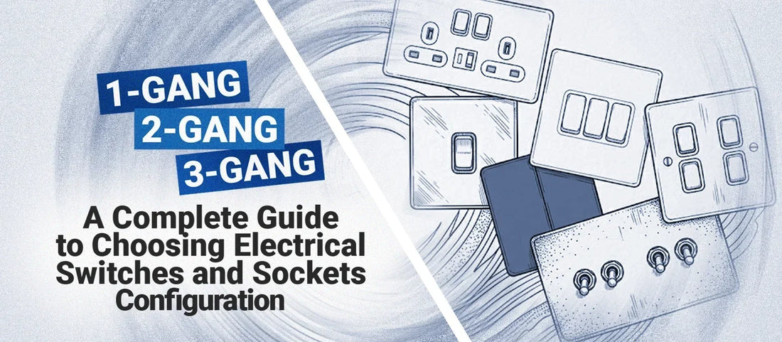 1-Gang, 2-Gang, 3-Gang: A Complete Guide to Choosing the Right Switches and Socket Configuration