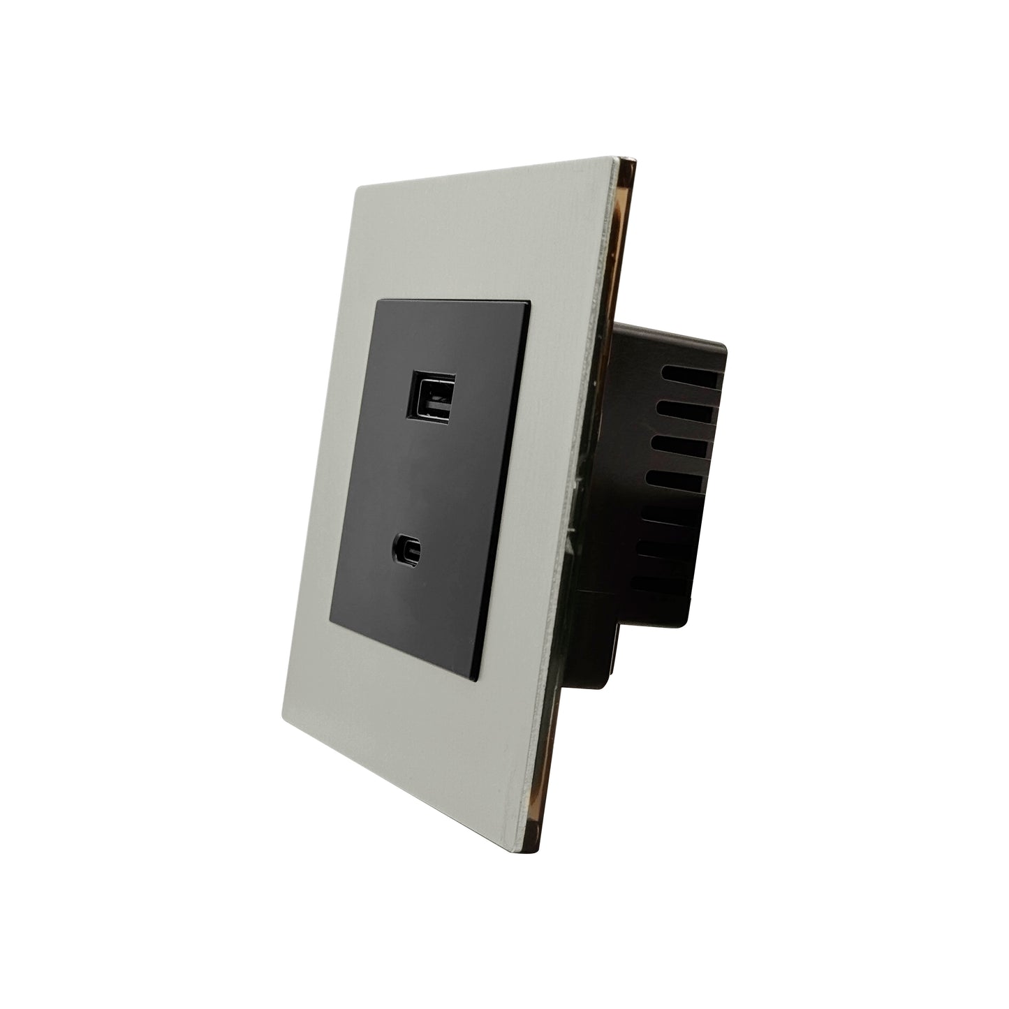 Wall Socket with USB-A & Type-C Charger
