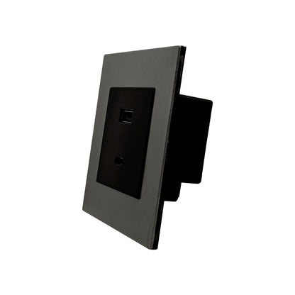 Wall Socket with USB-A & Type-C Charger