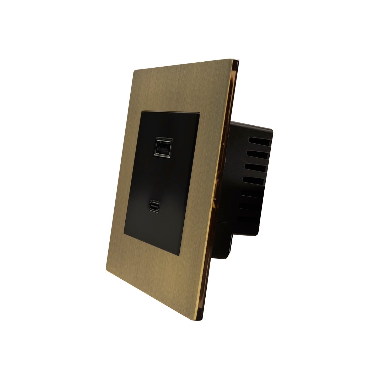 Wall Socket with USB-A & Type-C Charger