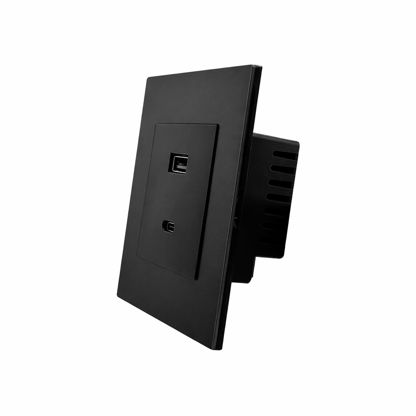 Wall Socket with USB-A & Type-C Charger