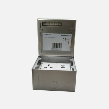 Floor Socket With Tile Insert Cover | Universal Power + USB AC charging 2003