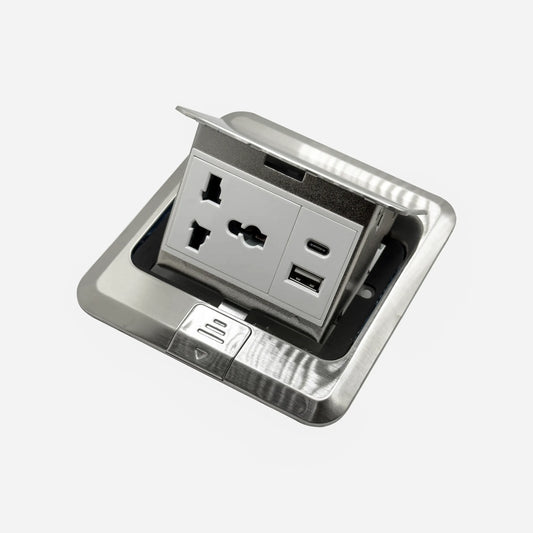 Floor Socket Pop Up  | Universal Power + USB AC charging 2001