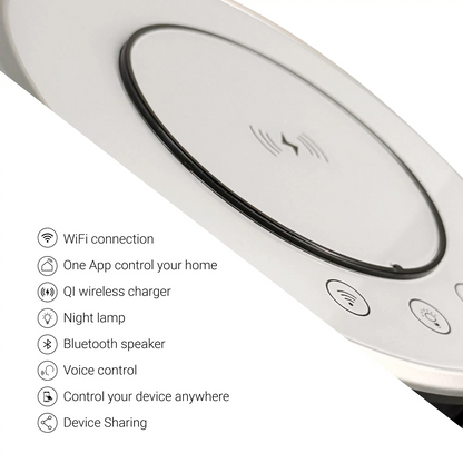 Automatic Pop Up (3x MF Socket + USB + Type-C + Bluetooth + Speaker + Wireless Charging)