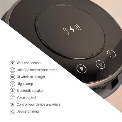 Automatic Pop Up (3x MF Socket + USB + Type-C + Bluetooth + Speaker + Wireless Charging)